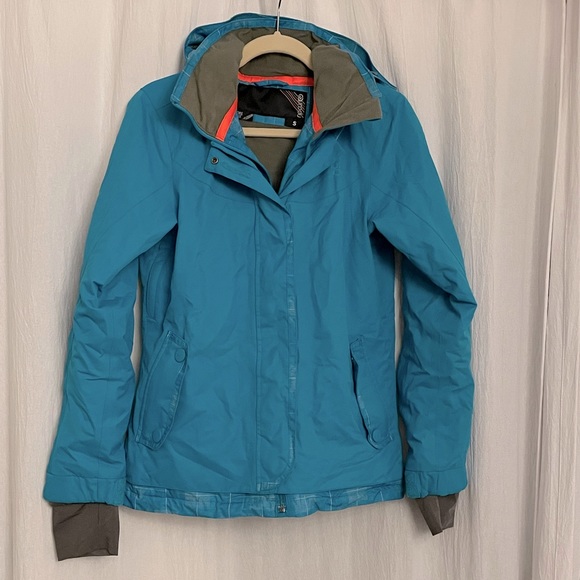 Rip Curl Small Turquoise Blue Snowboarding Jacket - Picture 2 of 10